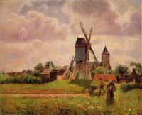 Pissarro, Camille - The Knocke Windmill, Belgium